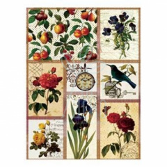 Декупажна карта на рисовому папері Rice Paper Decoupage, А4 (21х29,7 см), №53, Cadence