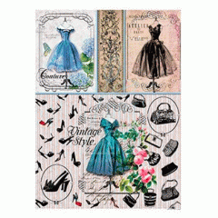 Декупажна карта на рисовому папері Rice Paper Decoupage, А4 (21х29,7 см), №232, Cadence