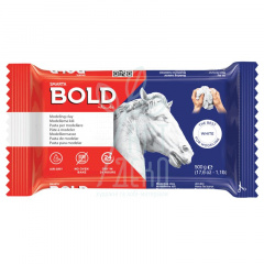 Маса для моделювання Bold, самозастигаюча, біла, 500 г, Smarta