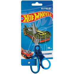 Ножиці дитячі Hot Wheels, 15 см, Kite