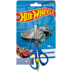 Ножиці дитячі з пружиною Hot Wheels, 13 см, Kite