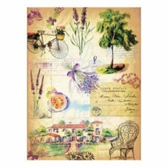 Декупажна карта на рисовому папері Rice Paper Decoupage, А4 (21х29,7 см), №36, Cadence