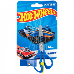 Ножиці дитячі з пружиною Hot Wheels, 13 см, Kite