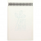Альбом для ескізів XL Sketch Pad, спіраль, А5 (14,8х21 см), 90 г/м2, 60 л., Canson