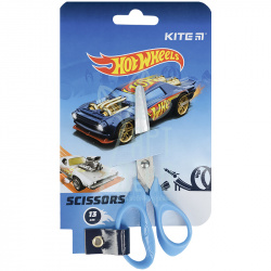 Ножиці дитяч Hot Wheels, 13 см, Kite