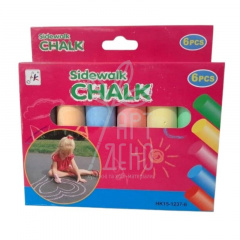 Набір крейди кольорової Sidewalk chalk, 6 шт, Josef Otten