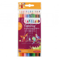 Набір олівців кольорових Lakeland Colouring Wallet, 12 шт, DERWENT