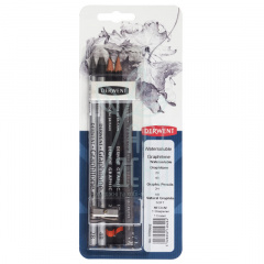 Набір для графіки Watersoluble Graphitone, у блістері, 8 предметів, DERWENT