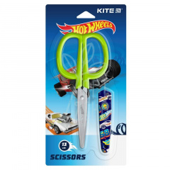 Ножиці дитячі в футлярі Hot Wheels, 13 см, Kite