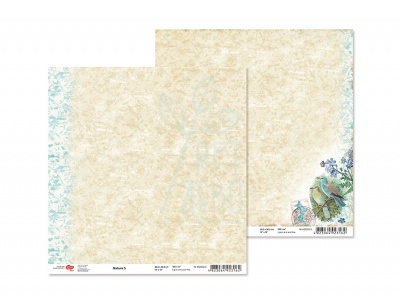 Папір для скрапбукінгу, двосторонній "Nature" 5, 30,5х30,5 см, 180 г/м2, ROSA Talent