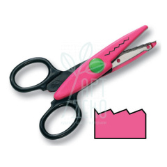 Ножиці фігурні Contour Scissors, Jagged-cut, short, Folia