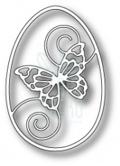 Ніж для скрапбукінгу Butterfly Swirl Egg craft die, Memory Box