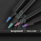 Набір олівців кольорових EXPRESSION METALLIC, в металевій коробці, 12 шт, Bruynzeel