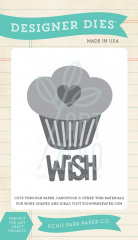 Ніж для скрапбукінгу Cupcake Wish Metal Die, Echo Park