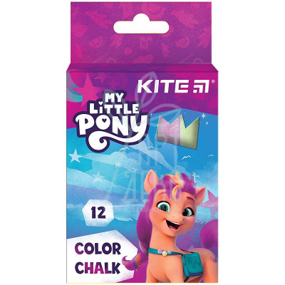 Набір крейди кольорової My Little Pony, 12 шт, Kite