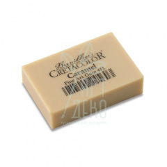 Гумка Caramel, прямокутна, 55х35х15 мм, карамельна, Cretacolor