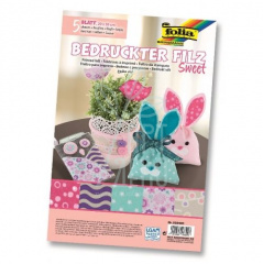 Набір фетру Hobby Sweet, 20х30 см, 170 г/м2, 5 л., Folia