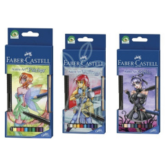 Набір олівців акварельних ART GRIP, Anime Manga, 8 шт, Faber-Castell