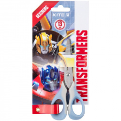 Ножиці дитячі з гумовими ручками Transformers, 13 см, Kite