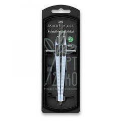 Циркуль Quick set Compass GRIP, 340 мм, в футлярі, Faber-Castell