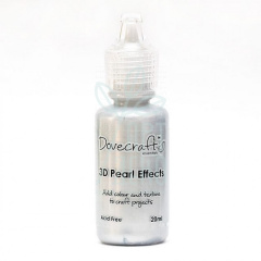 Рідкі перлини "3D Pearl Effects - Silver", Dovecraft